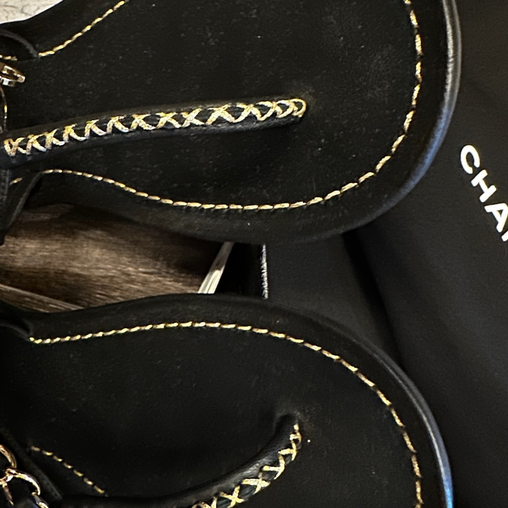Chanel Thong Sandals - Picture 3 of 9